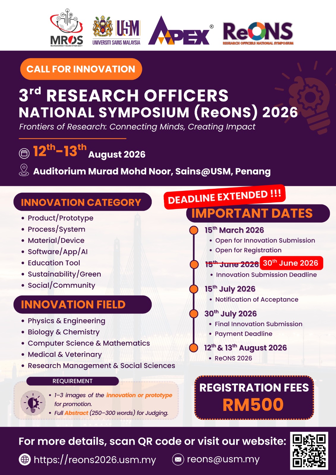 CALL FOR INNOVATION