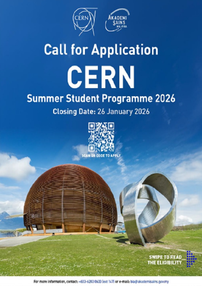 eposter CALL FOR APPLICATION CERN SUMMER STUDENT PROGRAMME 2026