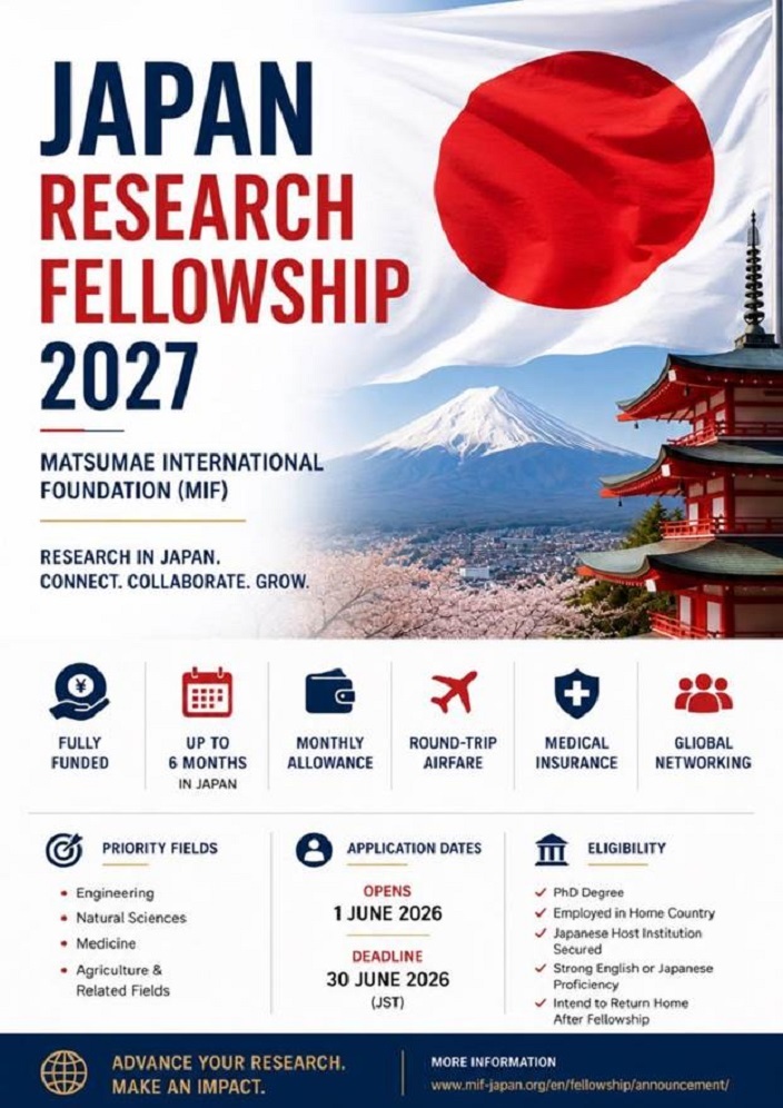 eposter MATSUMAE INTERNATIONAL FOUNDATION FELLOWSHIP 2027