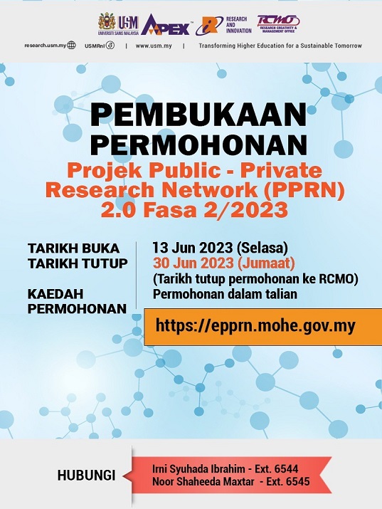 eposter PEMBUKAAN PERMOHONAN PPRN NETWORK 2.0 FASA 2 TAHUN 2023