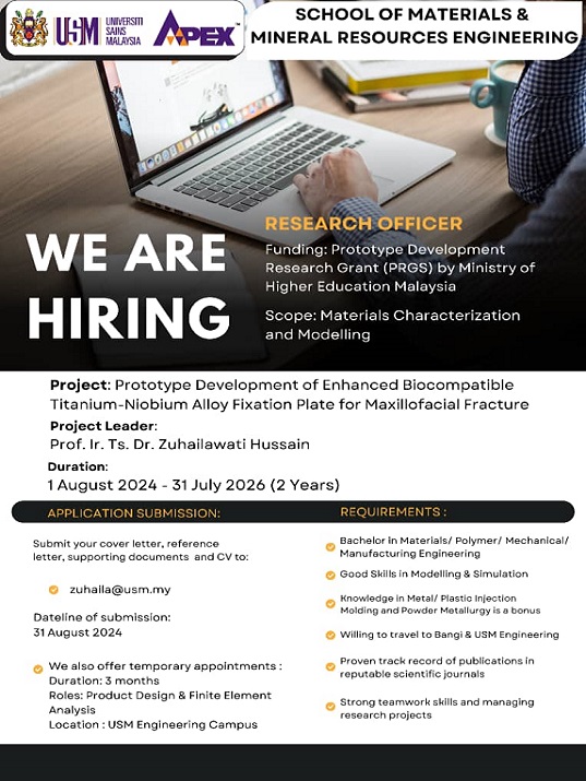 eposter VACANCY FOR GRA 2024 XII