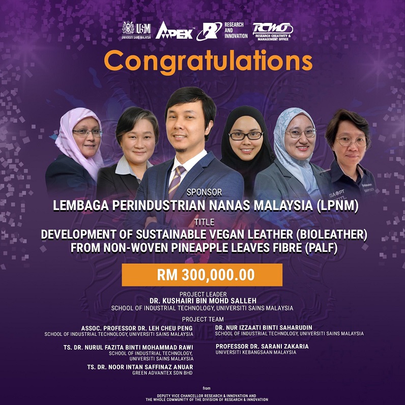 eposter TAHNIAH DR KUSHAIRI MOHD SALLEH TAJAAN LEMBAGA PERINDUSTRIAN NANAS MALAYSIA LPNM