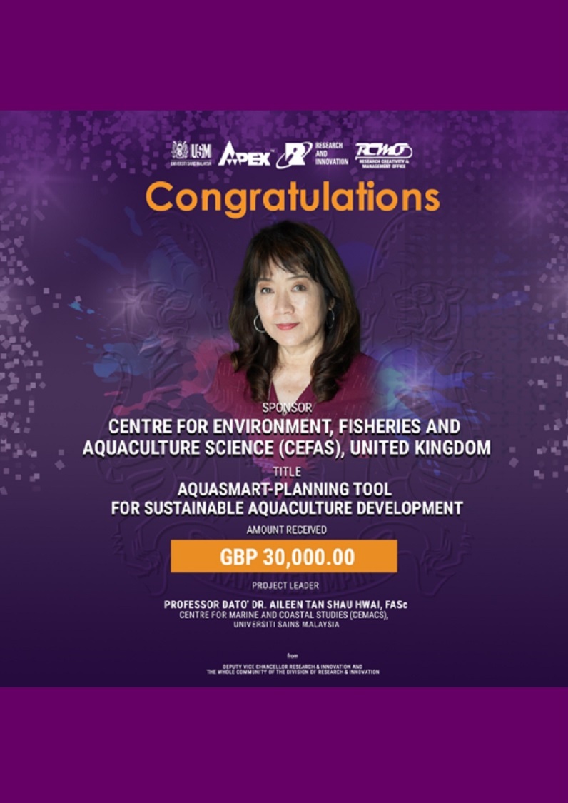 eposter TAHNIAH PROF DATO DR AILEEN TAN SHAU HWAI TAJAAN CEFAS UK