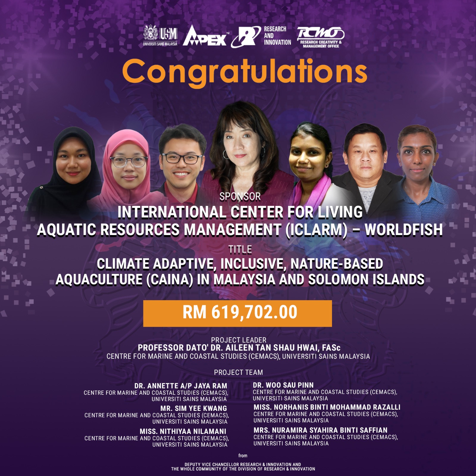 eposter TAHNIAH PROF DATO DR AILEEN TAN SHAU HWAI TAJAAN INTERNATIONAL CENTER FOR LIVING AQUATIC RESOURCES MANAGEMENT ICLARM WORLDFISH