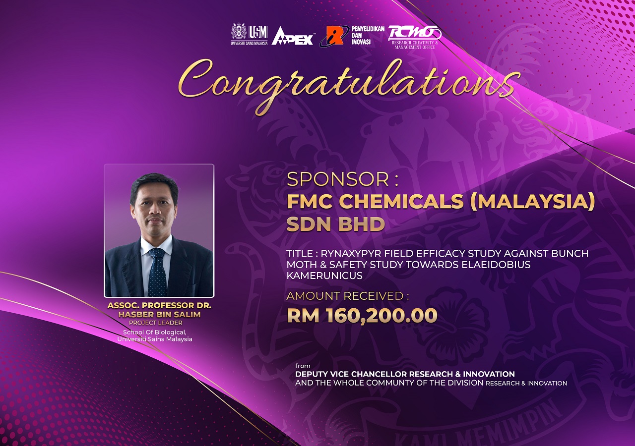 eposter TAHNIAH PROF MADYA DR HASBER BIN SALIM TAJAAN FMC CHEMICALS MALAYSIA SDN BHD