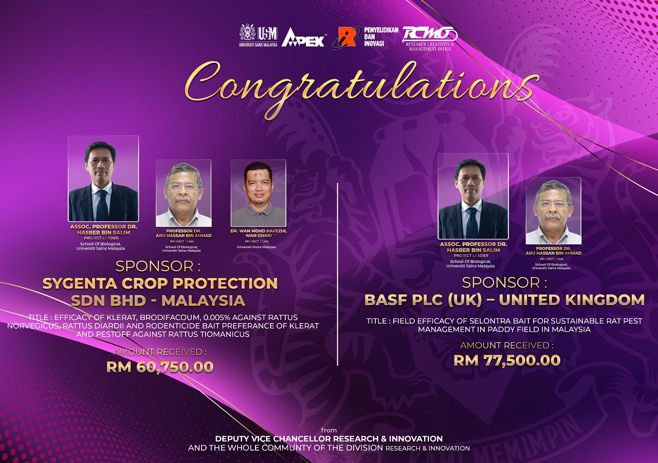 eposter TAHNIAH PROF MADYA DR HASBER BIN SALIM TAJAAN SYGENTA CROP PROTECTION SDN BHD MALAYSIA DAN TAJAAN BASF PLC UK