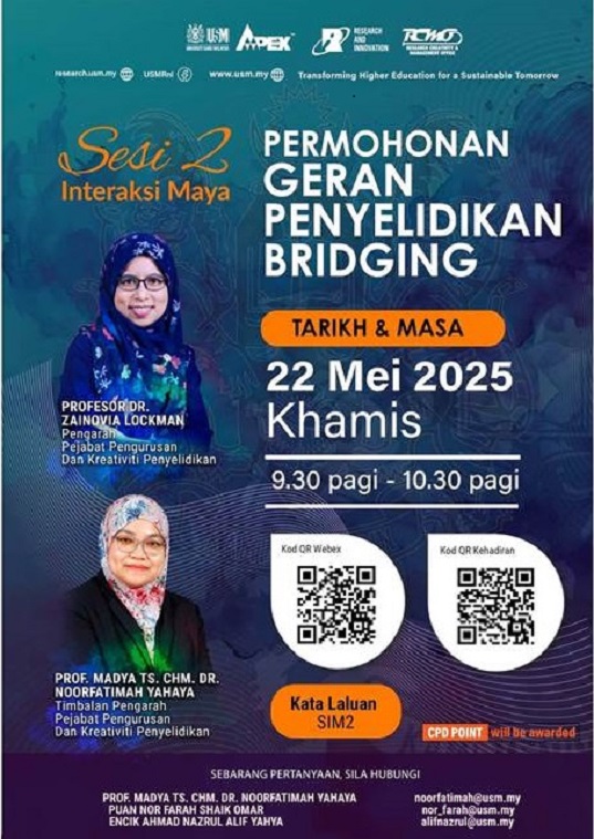 eposter HEBAHAN SESI 1 INTERAKSI MAYA TIPS PENYEDIAAN PERMOHONAN GERAN RUTEAM TAHUN 2025