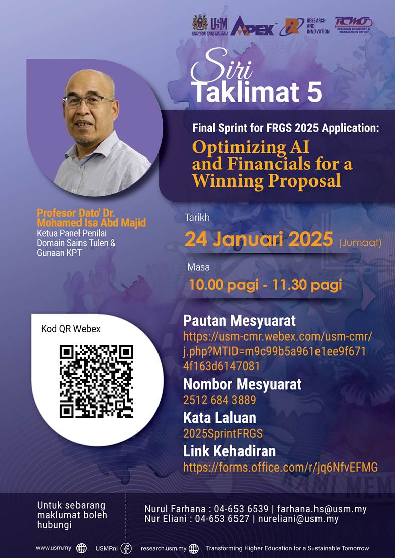 eposter SESI TAKLIMAT 5 FRGS BAGI TAHUN 2025 KPT