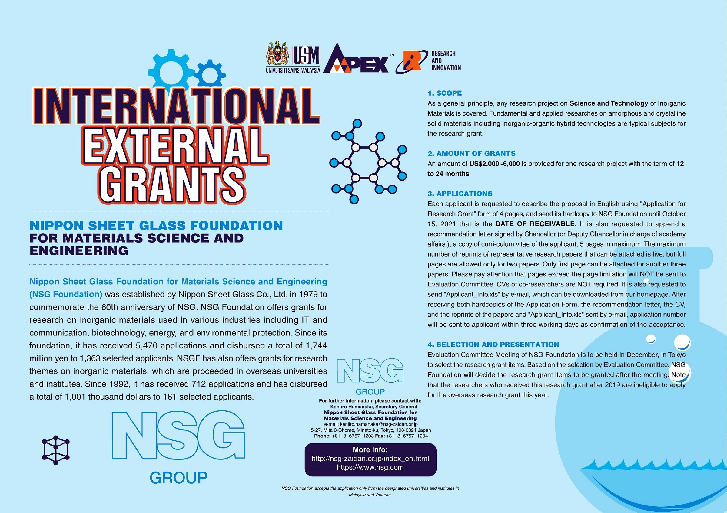 Poster External Grants International NSG edited